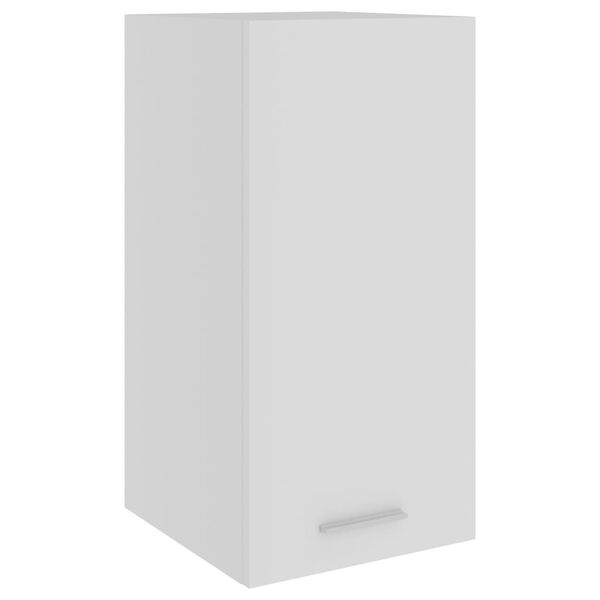 vidaXL Hanging Cabinet White Engineered Wood Small Hanging Cabinet