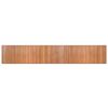 vidaXL Rug Natural Bamboo, Polypropylene 27.6 x 157.5 in Durable