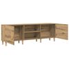 vidaXL TV Cabinet Artisan oak 150 x 30 x 50 cm Engineered Wood