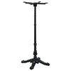 vidaXL Bistro Table Leg Black Cast Iron Medium Industrial