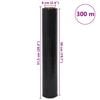 vidaXL Stretch Film 6 pcs Black 17 &mu;m 19.7 " x 984.3 '