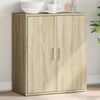 vidaXL Sideboard Sonoma Oak Engineered Wood Medium Sideboard