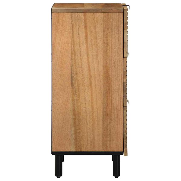 vidaXL Sideboard Brown Solid Mango Wood, Engineered Wood