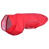 vidaXL Dog Raincoat Red Polyester XXS Water-resistant materials
