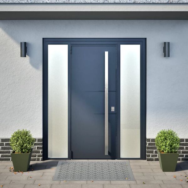 vidaXL Garden Planter Set of 2 Olive green Cold-rolled steel 11.8 in