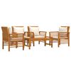 vidaXL Garden Lounge Set Cream white Solid acacia wood Large Durable