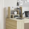 vidaXL Desk Organiser Sonoma Oak 15.2x6.7x15.4" Engineered wood