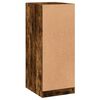 vidaXL Wardrobe Smoked Oak Engineered Wood Compact Wardrobe