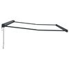 vidaXL Awning Frame Anthracite 196.85 x 118.11 in Aluminium
