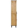 vidaXL Bathroom Cabinet Natural wood Solid mango wood Tall
