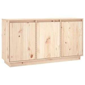 vidaXL Sideboard Brown Solid pine wood 43.7 in x 13.4 in x 23.6 in