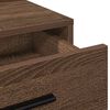 vidaXL Dressing Table Brown Oak 79 x 41 x 135 cm Engineered Wood