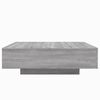 vidaXL Coffee Table Grey sonoma Engineered wood Coffee Table Square