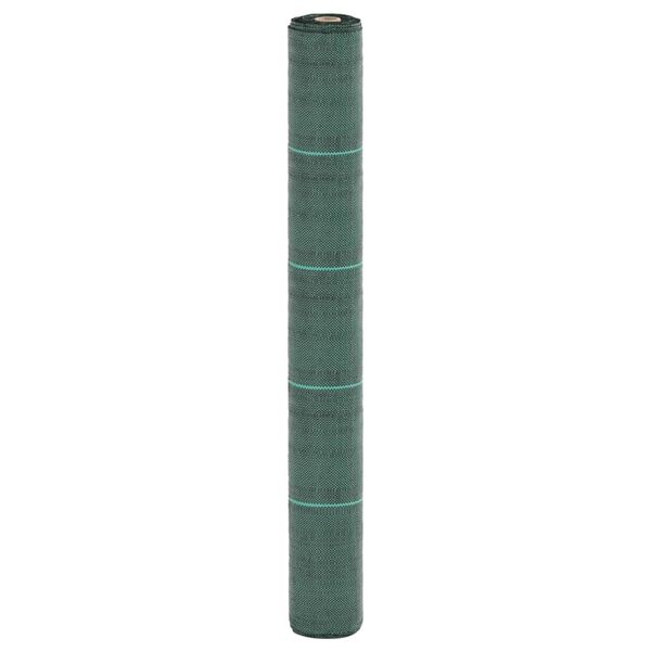 vidaXL Weed Membrane Green 100% Polypropylene 3.3x656.2 inches Durable