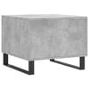 vidaXL Coffee Table Set of 2 Concrete Grey Engineered Wood, Iron Medium
