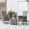 vidaXL Garden Lounge Set Grey, Dark Grey