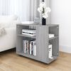 vidaXL Side Table Grey Sonoma 27.6x13.8x21.7" Engineered Wood