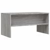 vidaXL TV Cabinet Grey Sonoma Engineered Wood Medium Modern TV Cabinet