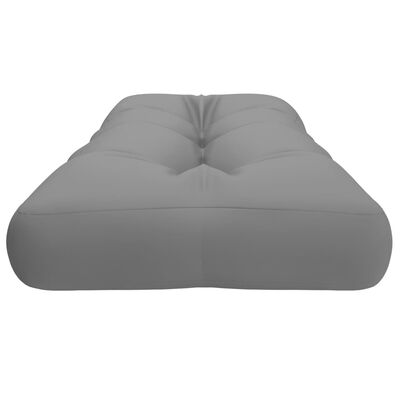 vidaXL Pallet Cushion Gray 47.2"x15.7"x4.7" Fabric