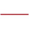 vidaXL Awning Valance Red 580 x 20 cm Canvas