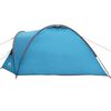 vidaXL Camping Tent with Roof Blue 308 x 268 x 130 cm Polyester