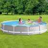 INTEX Swimming Pool Gray Powder-coated steel tubing, PVC Medium Durable