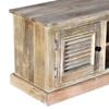 vidaXL TV Cabinet Rustic TV Cabinet Rectangular Rustic Doors