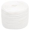 vidaXL Boat Rope Full White 0.39 " 82.0 ' Polypropylene