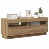 vidaXL TV Cabinet Artisan Oak Engineered wood 39.4 in x 13.8 in x 15.7 in