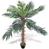 vidaXL Artificial Plant Green, Brown