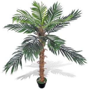 vidaXL Artificial Plant Green, Brown
