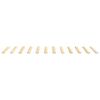 vidaXL Bed Slat Natural Pine Solid Pine Wood Single Rollable Bed Slat