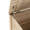 vidaXL Storage Box Natural pine wood Solid pine wood (untreated) Medium