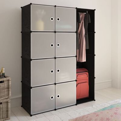 vidaXL Modular Cabinet with 9 Compartments 14.6"x45.3"x59.1"
