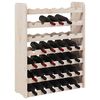 vidaXL Wine Rack 26.6x9.8x34.3" Solid Wood Pine