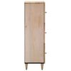 vidaXL Highboard 15.7"x13"x43.3" Solid Wood Mango