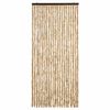 vidaXL Insect Curtain Beige 35.4x86.6" Chenille