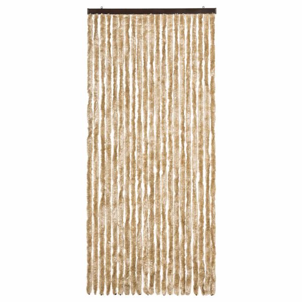 vidaXL Insect Curtain Beige 35.4x86.6" Chenille