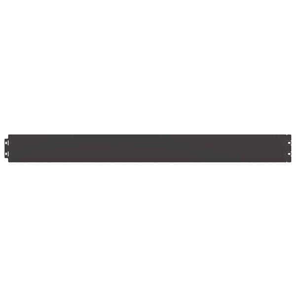vidaXL Lawn Edgings 10 pcs Black 3.9x40.6" Cold-rolled Steel