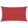 vidaXL Sunshade Sail 1.75 oz/ft² Red 16.4x26.2' HDPE