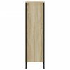 vidaXL Bookcase Sonoma Oak Engineered Wood Standard Bookcase