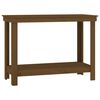 vidaXL Work Bench Honey Brown 43.3x19.7x31.5" Solid Wood Pine