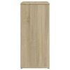 vidaXL Sideboards 2 pcs Sonoma Oak 23.6"x12.2"x27.6" Engineered Wood