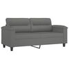 vidaXL Sofa Set Dark gray