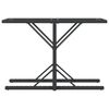 vidaXL Bistro Set Black