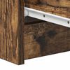 vidaXL Sideboard Smoked Oak Engineered Wood Medium Storage Cabinet