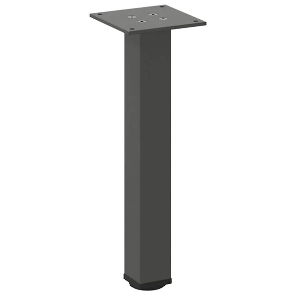 vidaXL Coffee Table Leg Anthracite Powder-coated steel