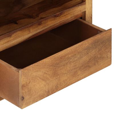 vidaXL Bedside Table Solid Sheesham Wood 15.7"x11.8"x13.7"