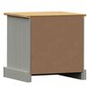 vidaXL Bedside Cabinet Grey