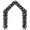vidaXL Garland Black PVC 5 meters Christmas Garland Other